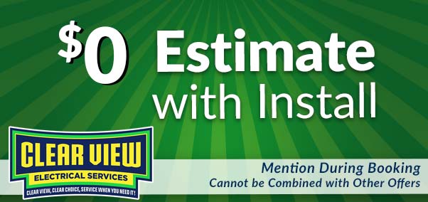 $0 estimate with repair - clearview electric